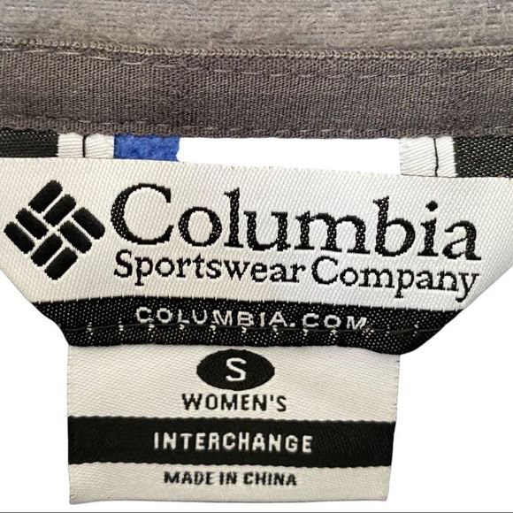 Columbia soft shell fleece lined jacket blue S - Picture 5 of 8